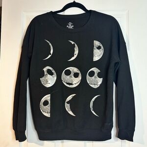 Disney Black Nightmare Before Christmas Pullover